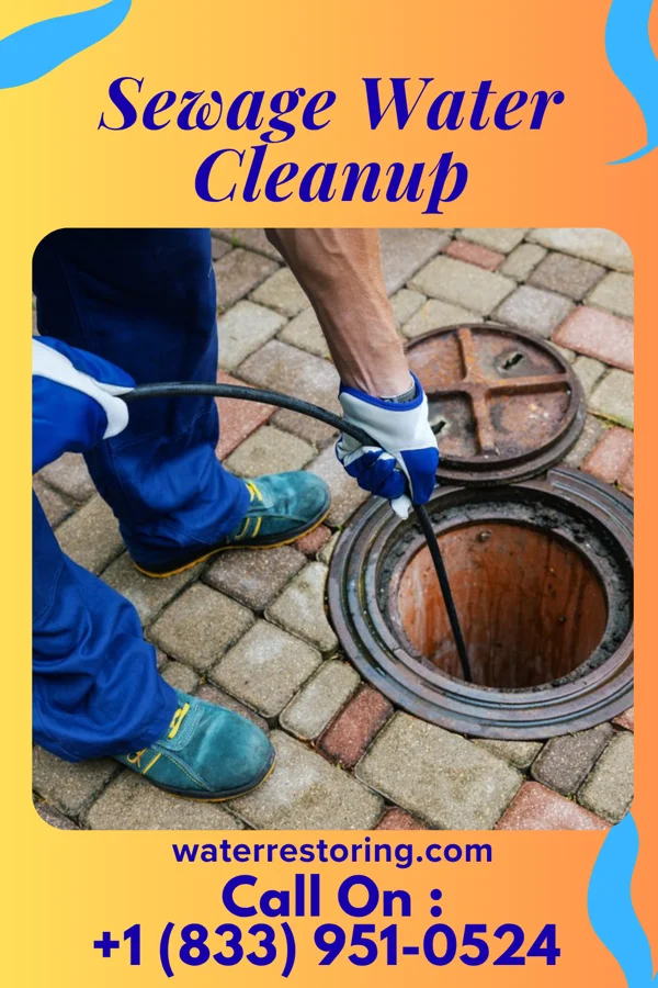 Sewage Water Cleanup in Orland, CA